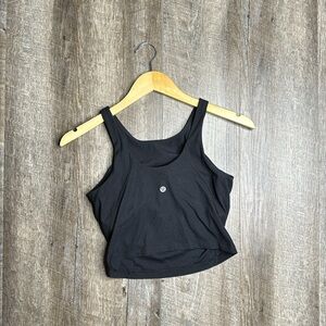 lululemon Ribbed Crop Tank Top Size 6